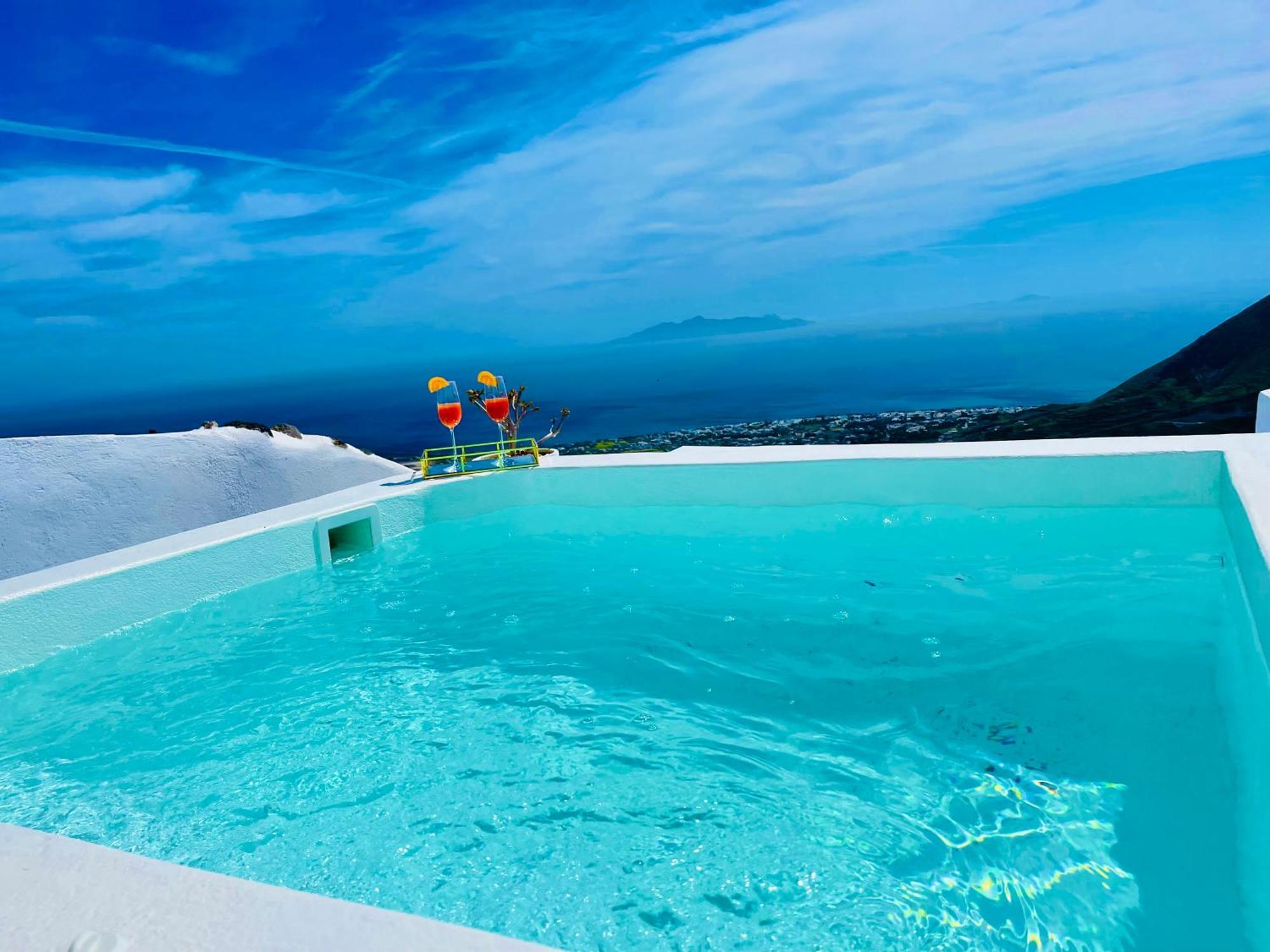 Villa Kastelli88 Santorini Pyrgos Kültér fotó